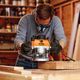 Plunge Router 2400w 1/2'& 1/4'collet 230v